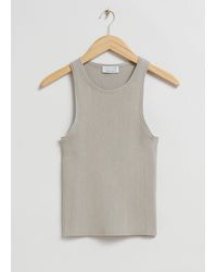 & Other Stories - Racer-back Tank Top - Lyst