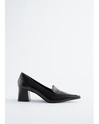 & Other Stories - Leather Loafer Pumps - Lyst