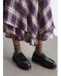& Other Stories - Chunky Leather Loafers - Lyst