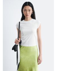 & Other Stories - Fitted Jersey T-Shirt - Lyst