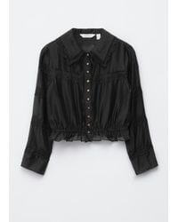 & Other Stories - Long-Sleeve Lace Blouse - Lyst