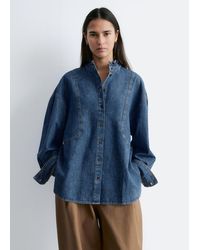 & Other Stories - Oversized Denim Blouse - Lyst