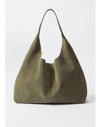 & Other Stories - Large Suede Tote Bag - Lyst