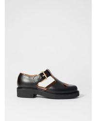 & Other Stories - Markante Mary-Jane-Schuhe Aus Leder - Lyst