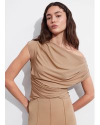 & Other Stories - Draped Top - Lyst