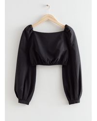& Other Stories - Balloon Sleeve Top - Lyst