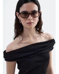 & Other Stories - Narrow Rectangle Sunglasses - Lyst