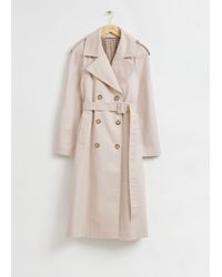 & Other Stories - Classic Relaxed Trench Coat - Lyst