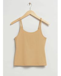 & Other Stories - Ribbed Vest Top - Lyst