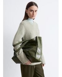 & Other Stories - Leather Tote Bag - Lyst