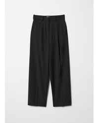 & Other Stories - Straight-Leg Press-Crease Trousers - Lyst