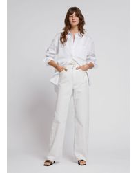 & Other Stories Straight Full-length Jeans - White
