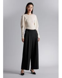 & Other Stories - Tapered Press Crease Trousers - Lyst