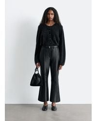 & Other Stories - Kick-Flare Satin Trousers - Lyst