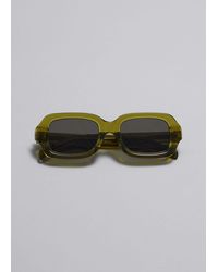 & Other Stories - Polarized Oval Sunglasses - Lyst