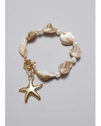 & Other Stories - Starfish Shell Bracelet - Lyst