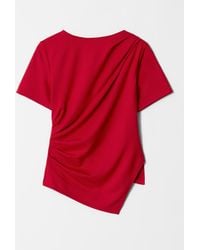 & Other Stories - Draped Asymmetric T-Shirt - Lyst