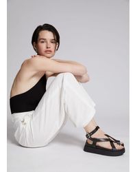 & Other Stories - Chunky Leather Sandals - Lyst