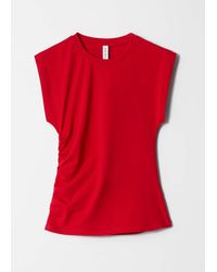 & Other Stories - Ruched Jersey Tank Top - Lyst