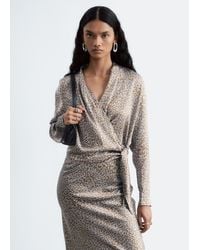 & Other Stories - Wrap Blouse - Lyst