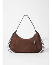 & Other Stories - Fringed Suede Shoulder Bag - Lyst