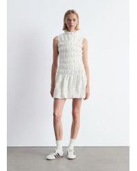& Other Stories - Smock Mini Dress - Lyst