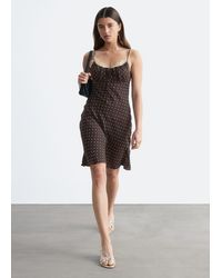 & Other Stories - Drawstring Mini Dress - Lyst