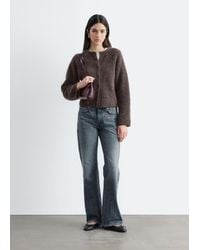 & Other Stories - Alpaca-Blend Knitted Cardigan - Lyst