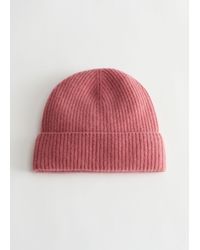 & Other Stories - Ribbed Cashmere Knit Beanie - Lyst
