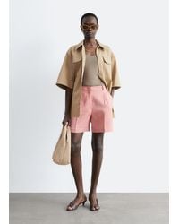 & Other Stories - Tailored Linen Shorts - Lyst