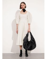& Other Stories - Pleated Midi Dress - Lyst