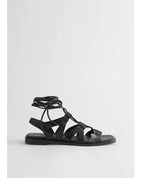 & Other Stories - Leather Gladiator Sandal - Lyst