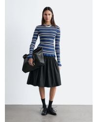 & Other Stories - Long-Sleeve Ribbed Top - Lyst