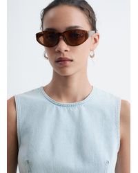 & Other Stories - Oval Cat-Eye Sunglasses - Lyst