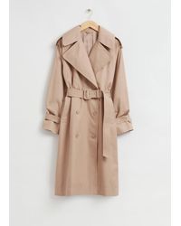 & Other Stories - Relaxed Long-fit Trench Coat - Lyst
