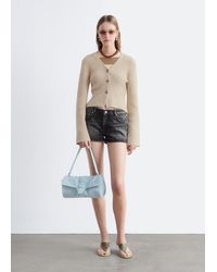 & Other Stories - Low-Waist Denim Mini Shorts - Lyst