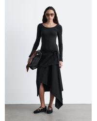 & Other Stories - Long-Sleeve Scoop-Neck Top - Lyst