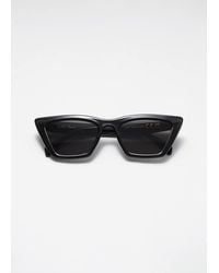 & Other Stories - Angular Cat Eye Sunglasses - Lyst