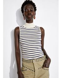 & Other Stories - Sleeveless Mock Neck Top - Lyst