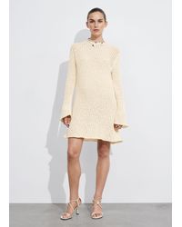 & Other Stories - Rib-knit Mini Dress - Lyst