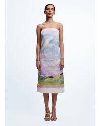 & Other Stories - Printed Slip Midi Dress - Lyst