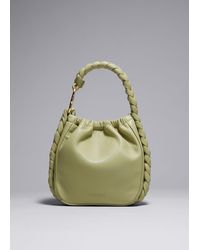 & Other Stories - Braided Leather Bucket Bag - Lyst