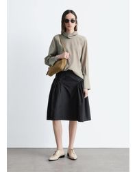 & Other Stories - Puff A-Line Midi Skirt - Lyst