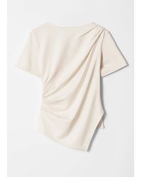 & Other Stories - Draped Asymmetric T-Shirt - Lyst