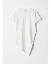 & Other Stories - Asymmetric T-Shirt - Lyst