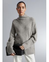 & Other Stories - Turtleneck Knit Sweater - Lyst