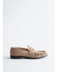 & Other Stories - Leather Penny Loafers - Lyst