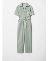 & Other Stories - Belted Corduroy Jumpsuit - Lyst