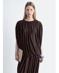 & Other Stories - Draped Jersey Top - Lyst