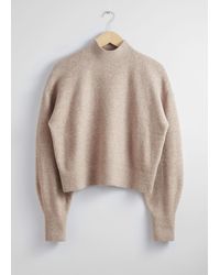 & Other Stories - Mock-neck Sweater - Lyst